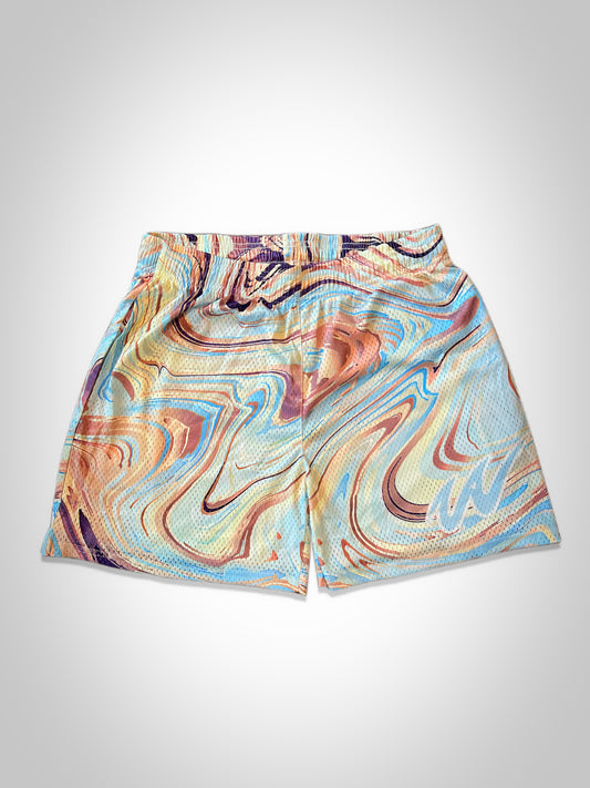 WA Mesh Short- Marble